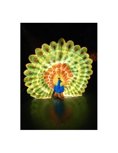 Pavo Real con luz