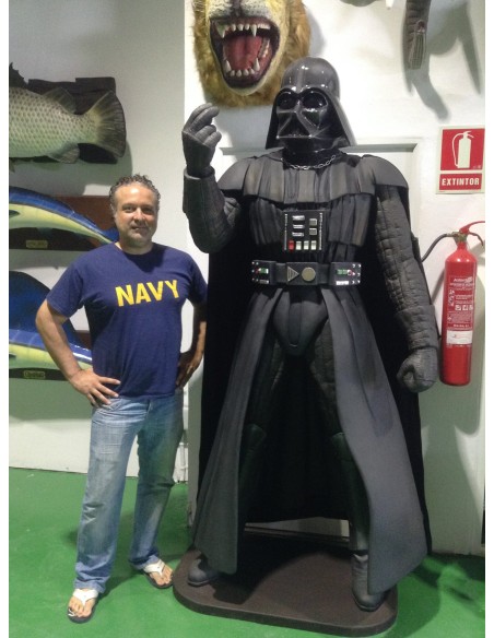 figura a tamaño real darth vader star wars life size figure