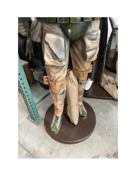 figura a tamaño real caza boba fett star wars life size figure
