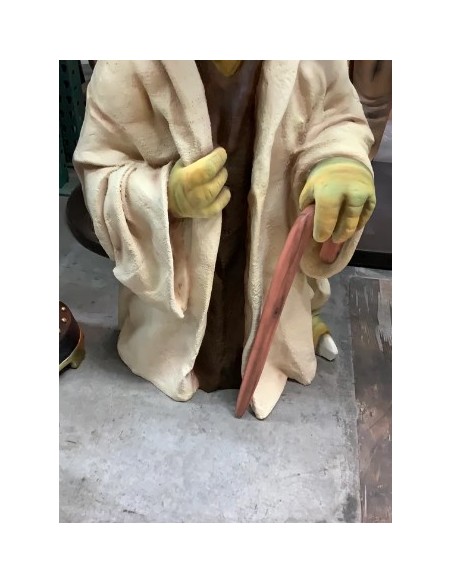 figura a tamaño real maestro yoda star wars life size figure