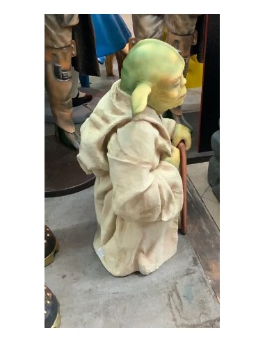 figura a tamaño real maestro yoda star wars life size figure