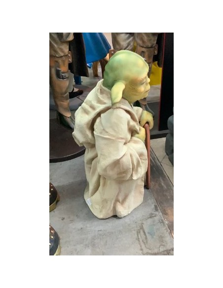 figura a tamaño real maestro yoda star wars life size figure