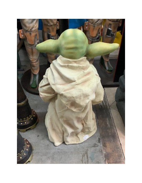 figura a tamaño real maestro yoda star wars life size figure