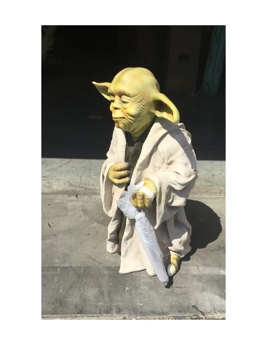 figura a tamaño real maestro yoda star wars life size figure