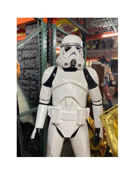 figura a tamaño real soldado stormtrooper star wars life size figure