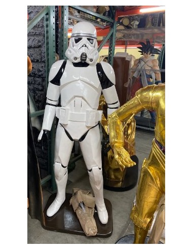 figura a tamaño real soldado stormtrooper star wars life size figure
