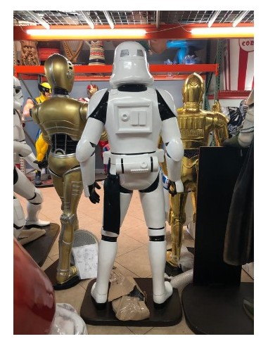 figura a tamaño real soldado stormtrooper star wars life size figure