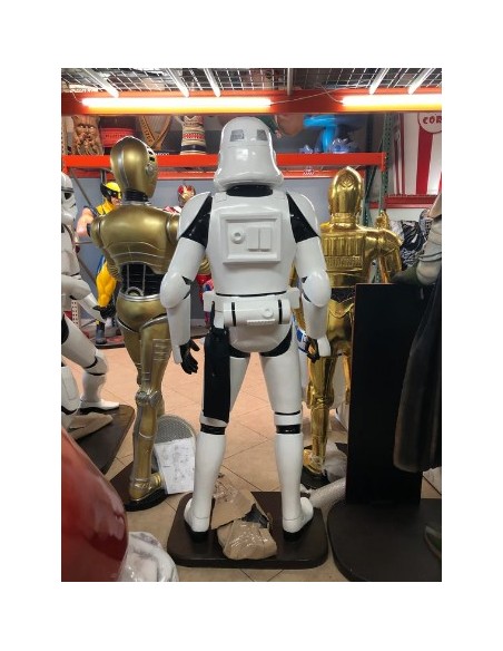 figura a tamaño real soldado stormtrooper star wars life size figure