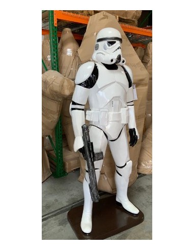 figura a tamaño real soldado stormtrooper star wars life size figure