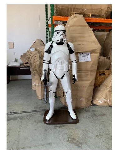 figura a tamaño real soldado stormtrooper star wars life size figure