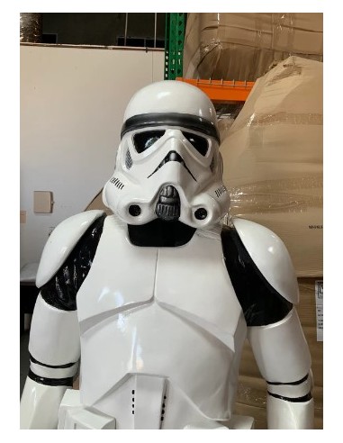 figura a tamaño real soldado stormtrooper star wars life size figure