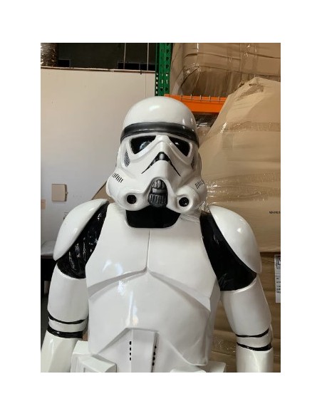 figura a tamaño real soldado stormtrooper star wars life size figure