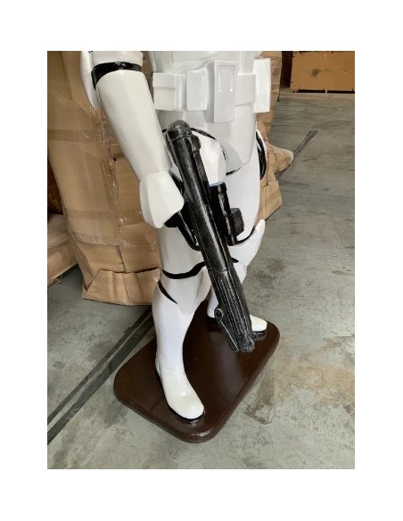 figura a tamaño real soldado stormtrooper star wars life size figure