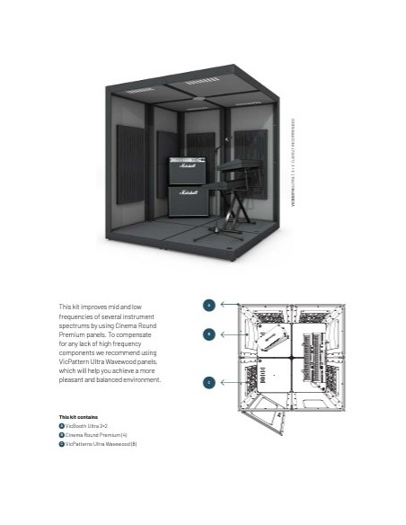 VicBooth Ultra Recording Room 2 x 2