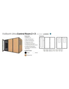 VicBooth Ultra Control Room 2 × 3 2