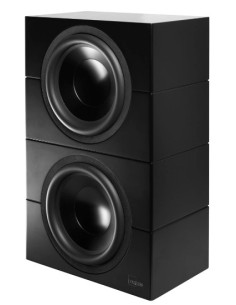 Subwoofer pasivo dual 12" sellado para home cinema