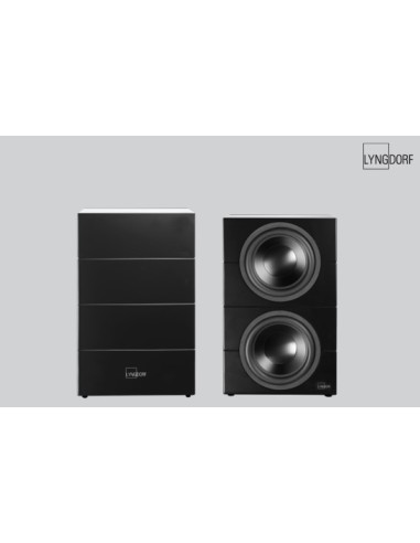 Subwoofer pasivo dual 12" sellado para home cinema