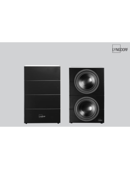 Subwoofer pasivo dual 12" sellado para home cinema