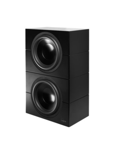 Subwoofer pasivo dual 12" sellado para home cinema