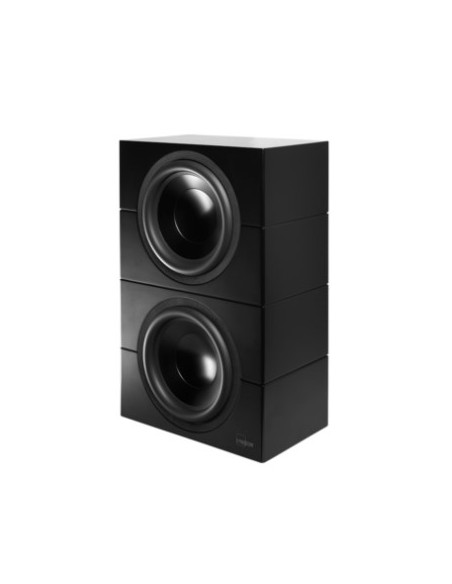 Subwoofer pasivo dual 12" sellado para home cinema