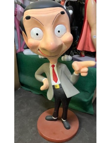 figura a tamaño real mr bean serie humor life size figure