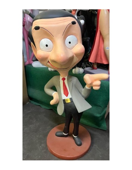 figura a tamaño real mr bean serie humor life size figure