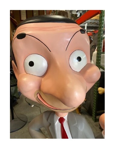 figura a tamaño real mr bean serie humor life size figure