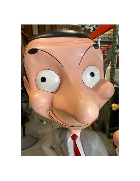 figura a tamaño real mr bean serie humor life size figure