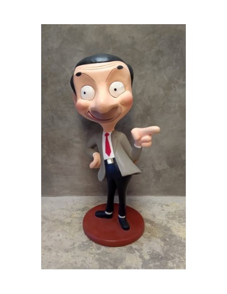 figura a tamaño real mr bean serie humor life size figure