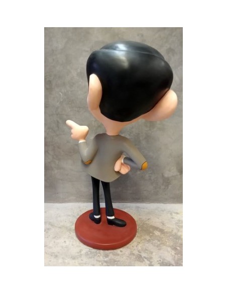 figura a tamaño real mr bean serie humor life size figure