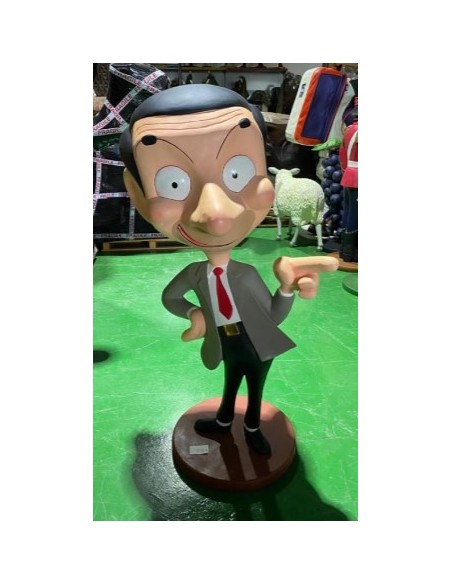 figura a tamaño real mr bean serie humor life size figure