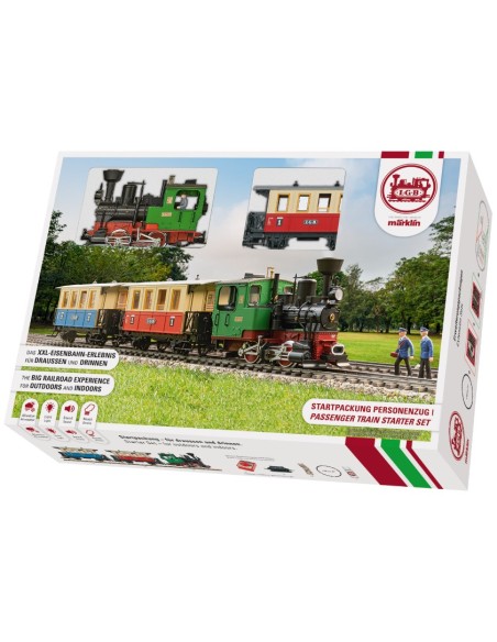 Caja inicio tren pasajeros