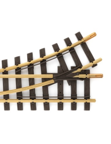 Desvío izquierda eléctrico LGB & Playmobil 12150