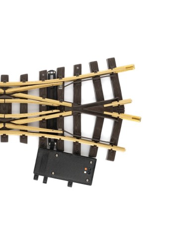 Desvío doble eléctrico en cruce a 22,5º