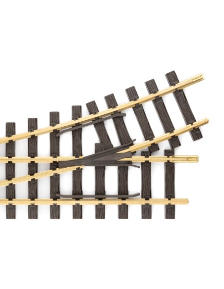 Desvío izquierda manual R3 LGB & Playmobil 16140