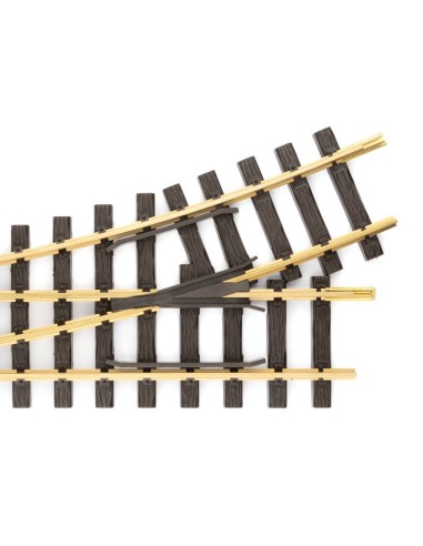 Desvío izquierda eléctrico R3 LGB & Playmobil 16150