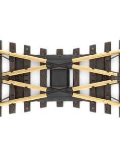 Cruce de vías a 22,5º 2