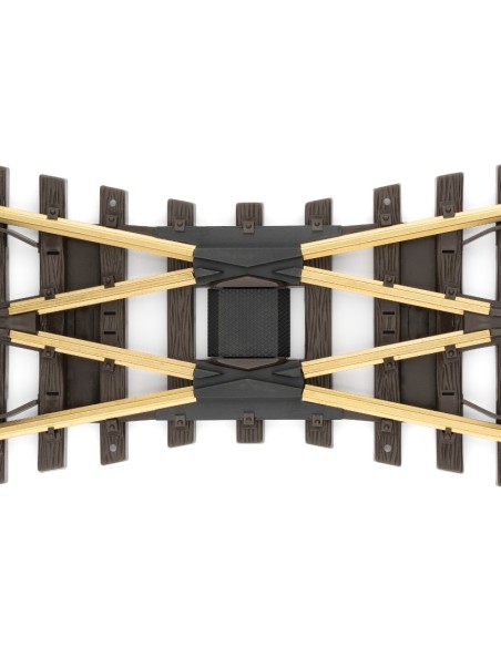 Cruce de vías a 22,5º