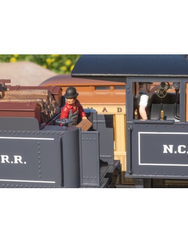 Locomotora de vapor Mogul NC RR