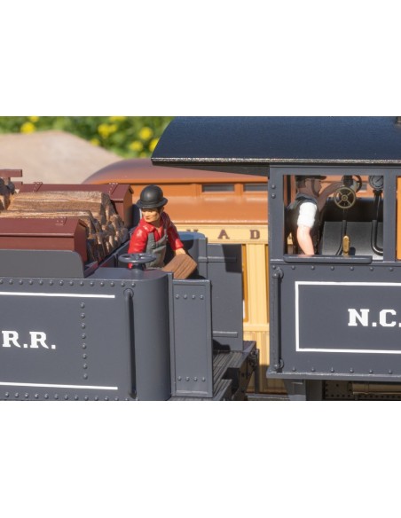 Locomotora de vapor Mogul NC RR