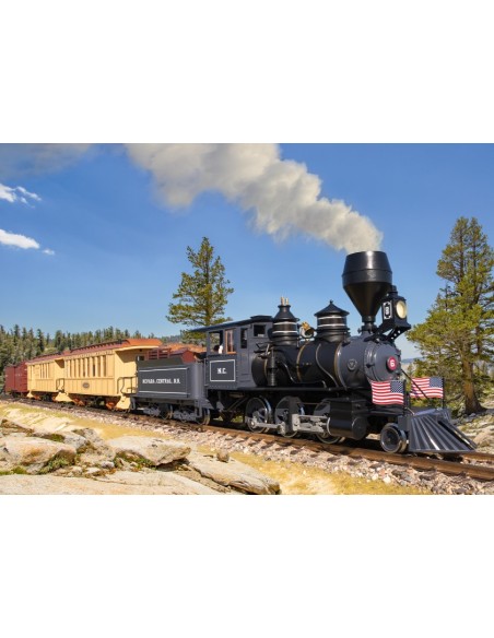 Locomotora de vapor Mogul NC RR