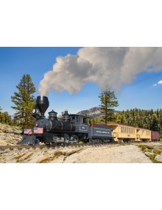 Locomotora de vapor Mogul NC RR 2