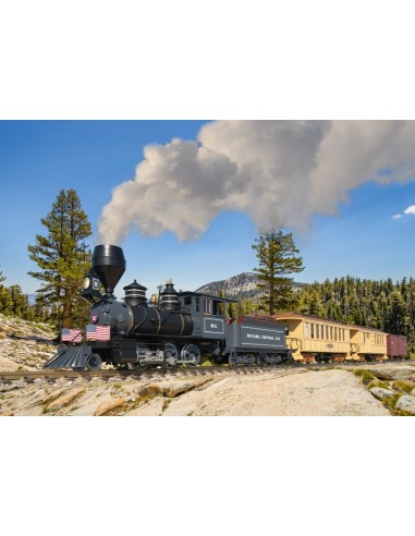 Locomotora de vapor Mogul NC RR