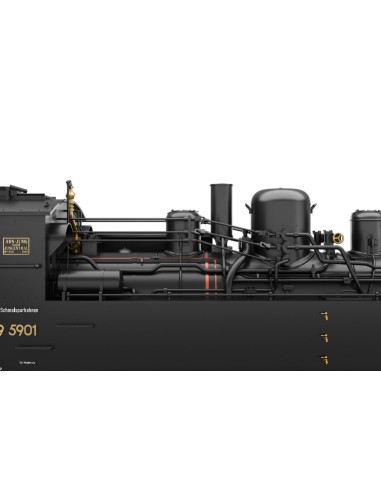 Locomotora de vapor HSB 99 5901