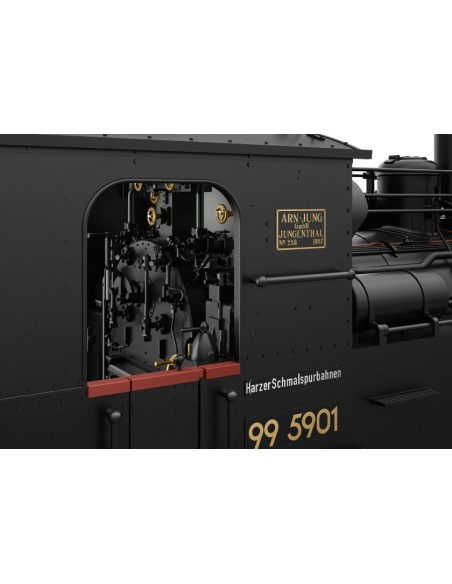 Locomotora de vapor HSB 99 5901