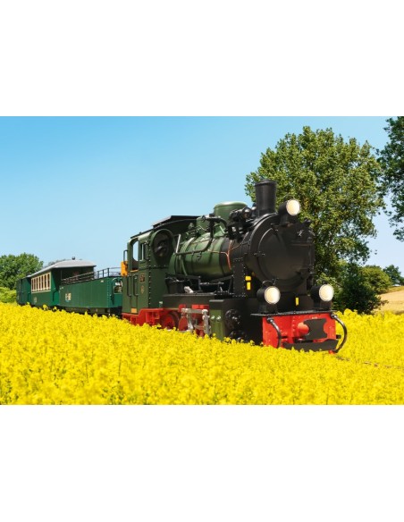 Locomotora de vapor Rügen Bäder 53