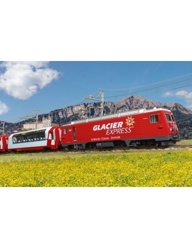 "Glacier Express" Class HGe 4/4 II