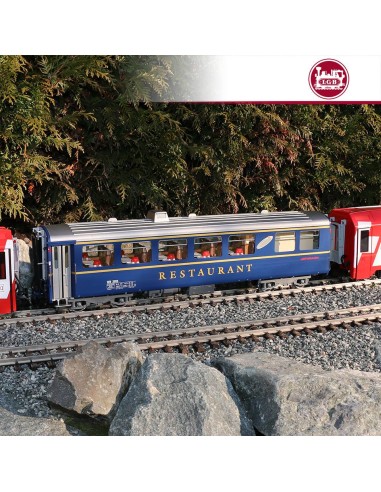 Vagón pasajeros restaurante RhB