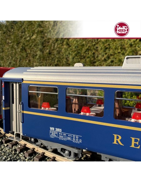 Vagón pasajeros restaurante RhB