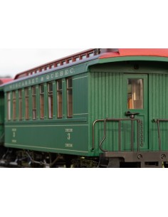 Vagón pasajeros WW & F Ry 2